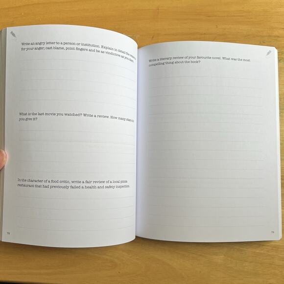 321 Creative Writing Prompts by Lisa Dyer Paperback Book Creative Writing - Picture 6 of 8